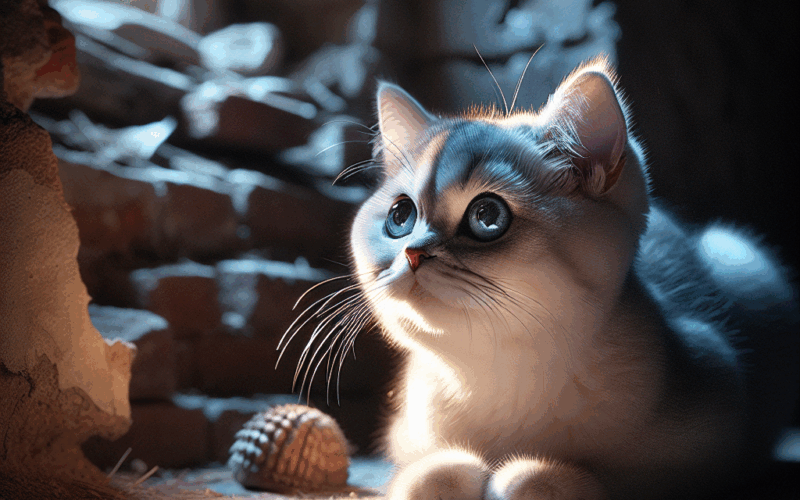 “Silenziose Ombre Feline: Scoprire i Segreti Notturni dei Gatti”